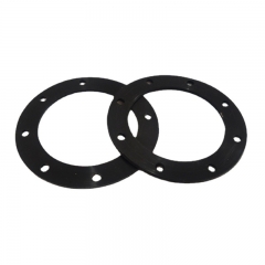 Kundenspezifische EPDM/SBR/NBR/FKM/ECO-Flanschdichtungen aus Gummi mit vollflächigen Flanschlöchern
    <!--放弃</div>-->